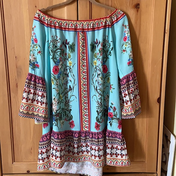 Umgee Tunic Dress Cover-Up. NWOT - Picture 8 of 8